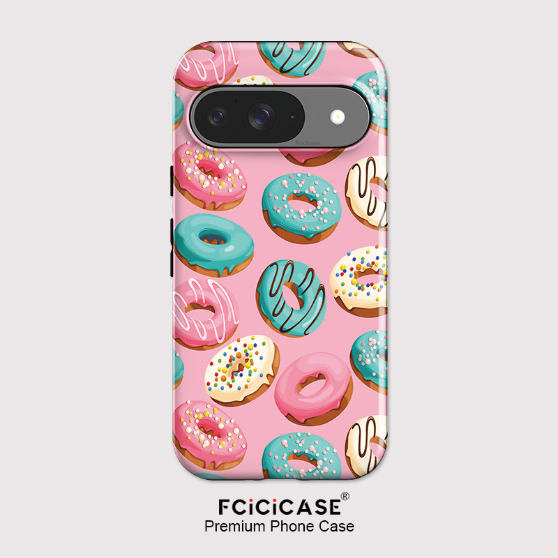 Phone Cases Google Pixel 9 - Чехол Fcicicase 2-в-1 с двойным слоем