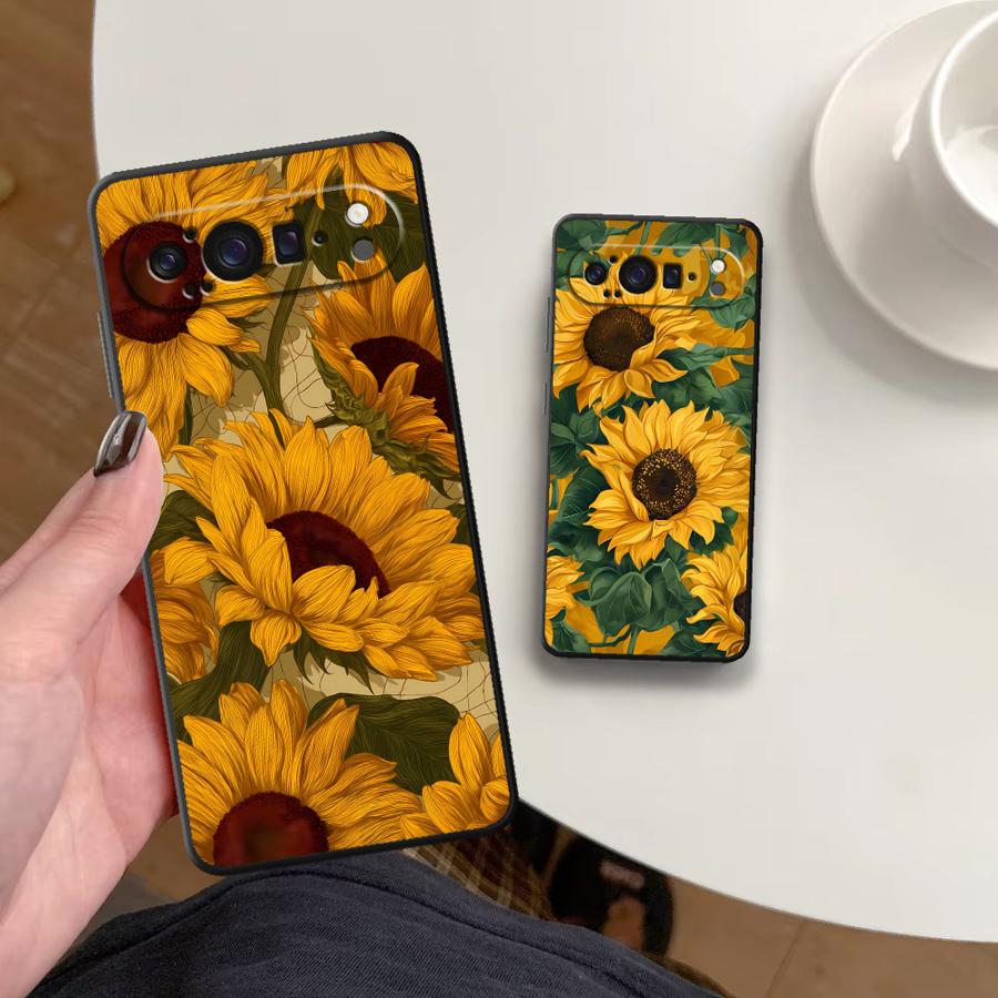 Phone Cases Google Pixel 9 - Чехол для телефона Sunflower Sea Funda