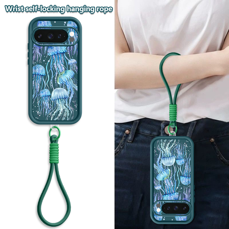 Чехол-ремешок с принтом китов- – обзор и цена Phone Cases Google Pixel 9